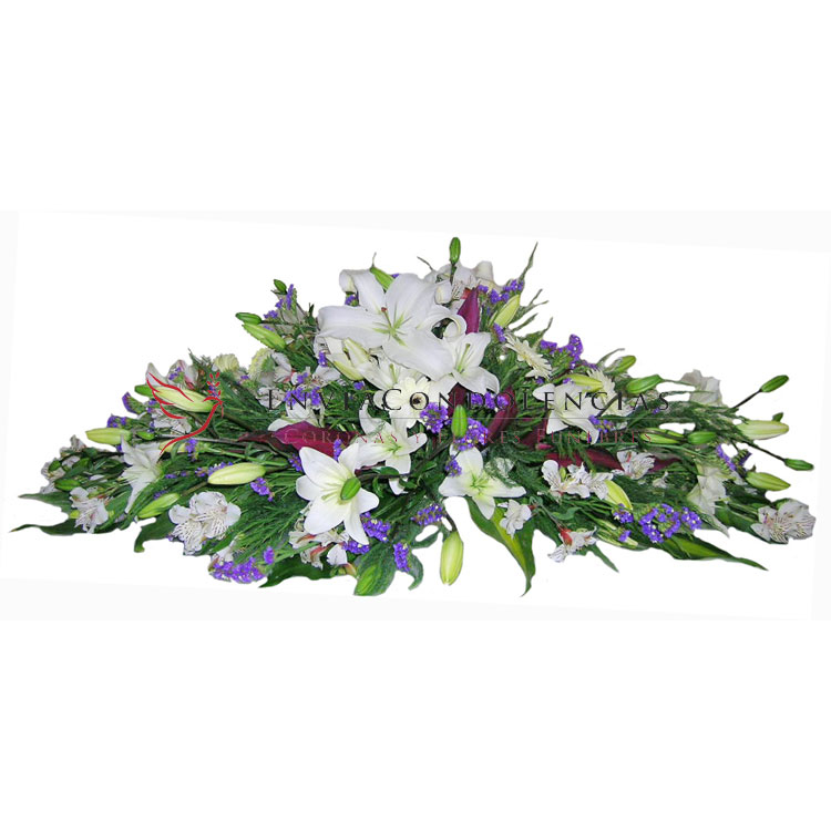 Arreglo fúnebre: Flores a tus Píes 1